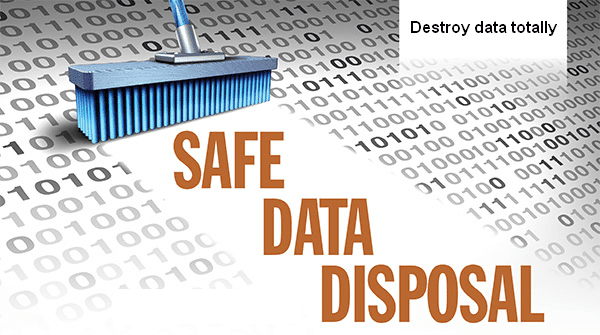 Data disposal - hard drive shredding | secure paper shredding | hdd wiping