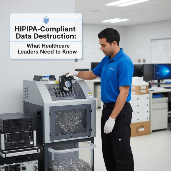 Data destruction los angeles 4 Hipaa compliant data destruction 1 - hard drive shredding | secure paper shredding | hdd wiping