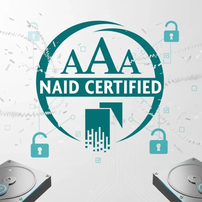 Naid aaa certification - hard drive shredding | secure paper shredding | hdd wiping