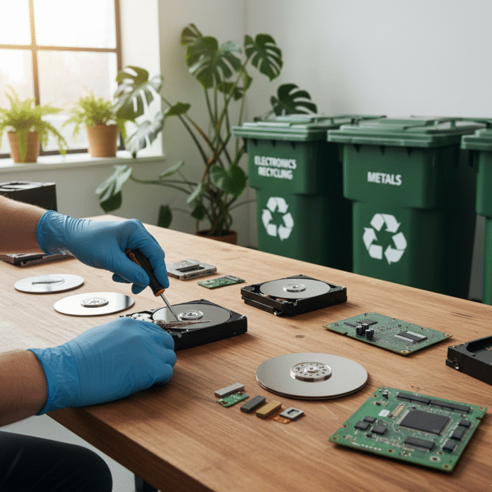 Eco friendly hard drive disposal - hard drive shredding | secure paper shredding | hdd wiping