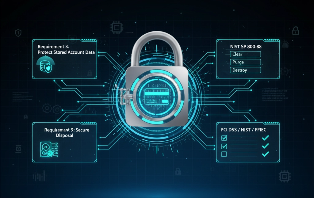Pci-dss secure data destruction requirements