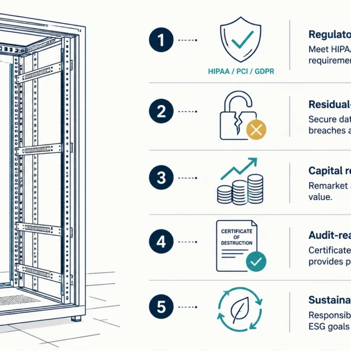 5 important reasons to do data center decommissioning