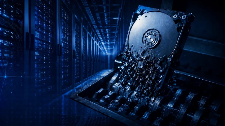 Data Center Decommissioning and Hard Drive Destruction