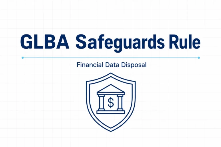 GLBA Safeguards Rule: Data Disposal Requirements for Financial Institutions
