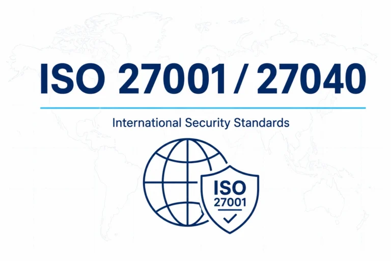 ISO 27001 and ISO 27040: International Standards for Data Destruction
