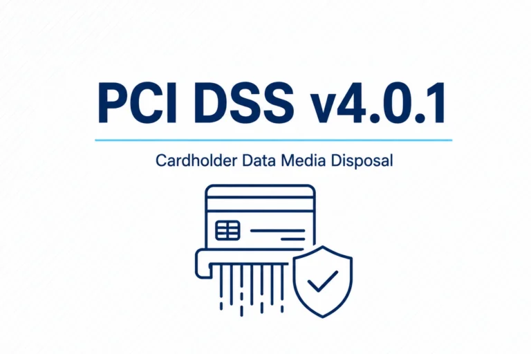 PCI DSS Media Disposal: Requirement 9.4 for Cardholder Data Protection